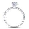 14kt White Gold Womens Marquise Diamond Solitaire Bridal Wedding Engagement Ring 3/4 Cttw