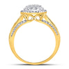 14kt Yellow Gold Round Diamond Solitaire Bridal Wedding Engagement Ring 1 Cttw