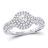  Round Diamond Solitaire Bridal Wedding Engagement Ring 1 Cttw