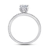 14kt White Gold Round Diamond Solitaire Bridal Wedding Engagement Ring 1 Cttw