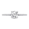 14kt White Gold Round Diamond Solitaire Bridal Wedding Engagement Ring 1 Cttw