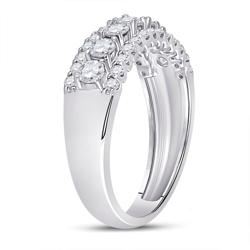 14kt White Gold Womens Round Diamond Ring Guard Wrap Enhancer Wedding –  Tribeca Diamonds