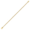 14kt Yellow Gold Womens Round Diamond Classic Tennis Bracelet 4 Cttw