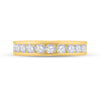 14kt Yellow Gold Womens Round Diamond Wedding Band 1 Cttw