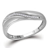 10k White Gold Round Diamond Mens Womens Trio Matching Halo Wedding Bridal Ring Set 1/5 Cttw